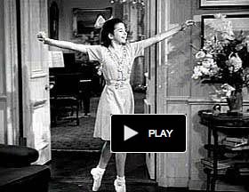 Watch actress Virginia Weilder, who plays Katherine Hepburn’s younger sister, talk French and sing “Lydia, the Tatooed Lady” in The Philadelphia Story.