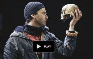 David Tennant in the Royal Shakespeare Company’s stage production of Hamlet.